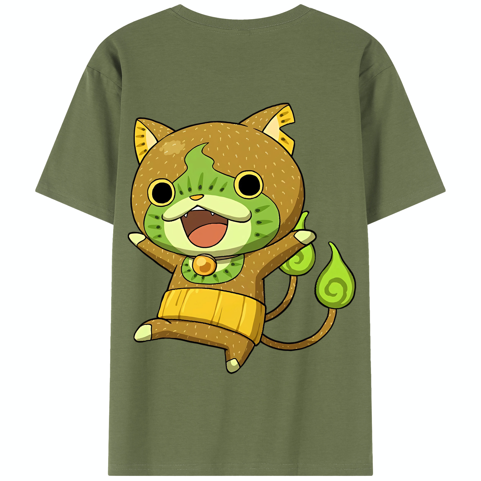 （画像用） 妖怪ウォッチ Yo-kai Watch 綿100％半袖Tシャツ（背面プリント）